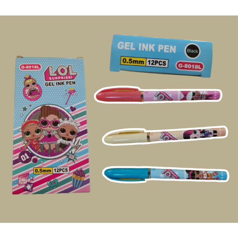 

Pulpen Gel LOL 8081 / BALLPOINT LOL / Pen LOL / Pulpen Karakter