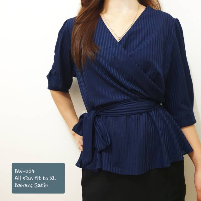 Baju atasan blouse model kimono wanita [BW-004]