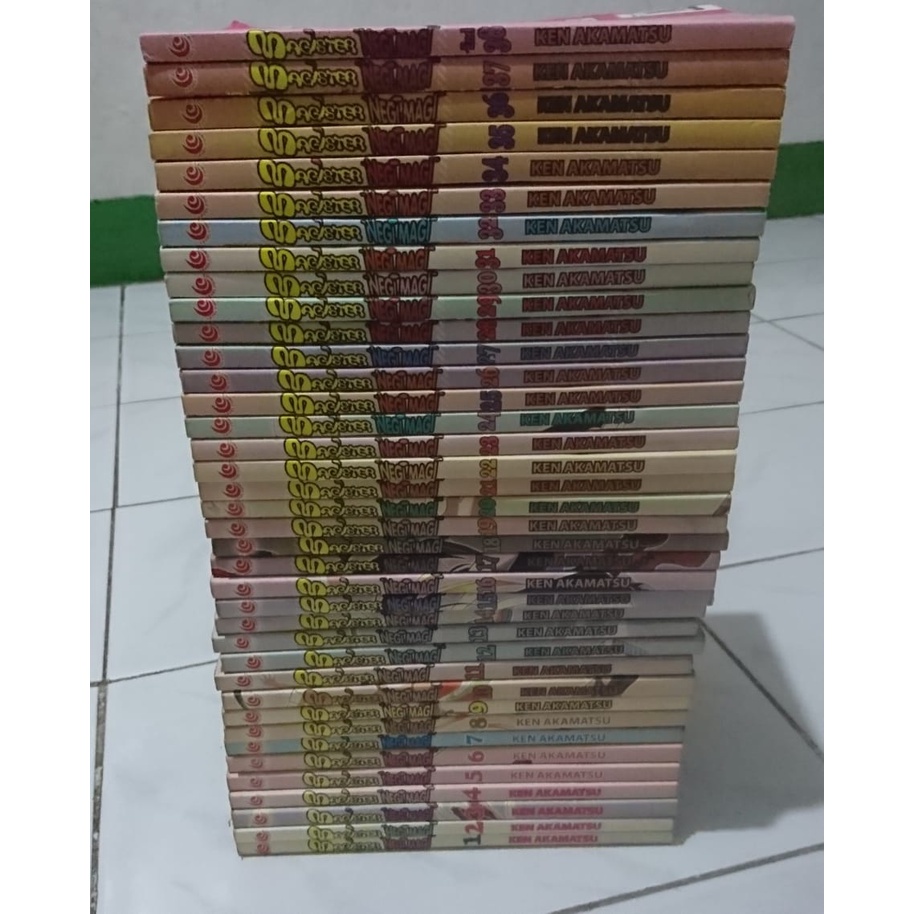 Komik Magister Negi Magi 1-38 tamat set 2