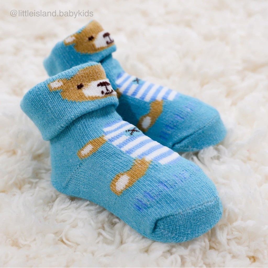 LIN9042 - 3 in 1 Kaos Kaki Bayi 0-12 Bulan