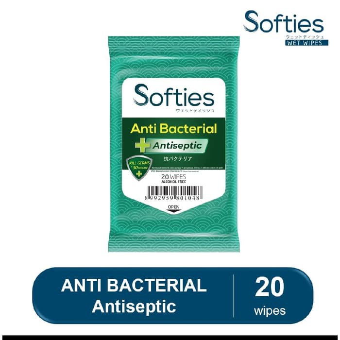 Kiddo Softies Anti Bacterial Wipes