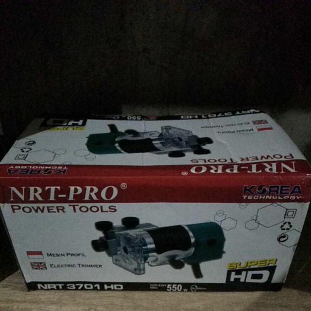 Trimmer Nrt-pro 3701 Hd New Gen Mesin Profil Router Trimer Nrt