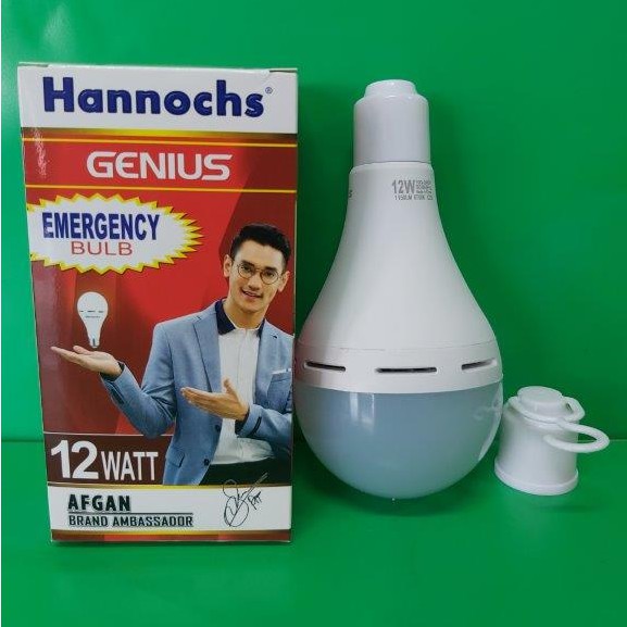 Lampu Hannochs Genius 12 Watt Emergency Hannochs 12 Watt AC DC