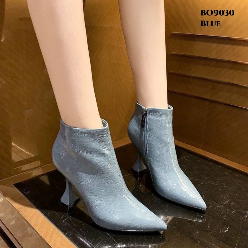 WYN SEPATU HEELS BOOTS KOREA TERKINI BO9030