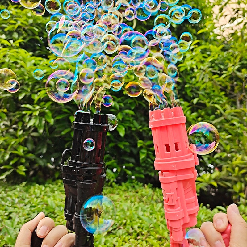 Bubble gun/Mainan gelembung/Pistol gelembung/Pistol Gelembung Gatling (B85)