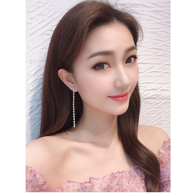 Anting AT 103  Bahan S925 Fashion Wanita Anting keren Lucu Elegant Unik  /Deluna/BB