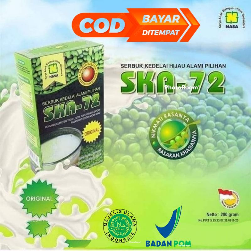 

Skao/Susu Kedelai/SKA72/Minuman Serbuk Kedelai/Penggemuk Badan/Minuman Kesehatan