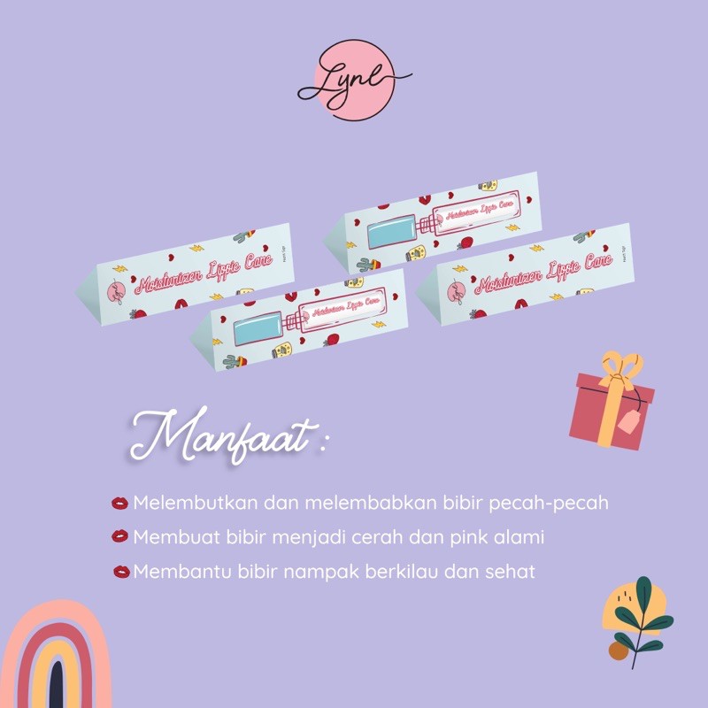 LYNL GLOWCOLOGY moisturizing lippie care &amp; lash and brow serum penumbuh bulu mata bibir hitam pink mencerahkan menghaluskan menutrisi vitamin murah bpom melebatkan bulu mata alis menebalkan panjang memanjangkan menghitamkan bibir pecah pecah