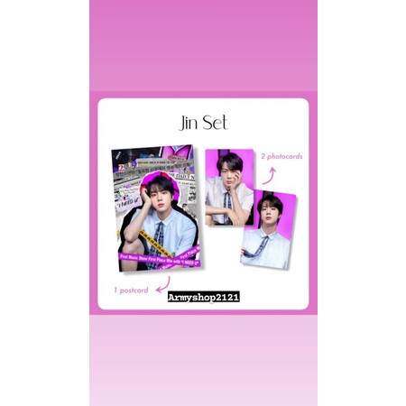 BTS Festa 9th anniversary 2022 Set Kit Photocard, Postcard//baca keterangan