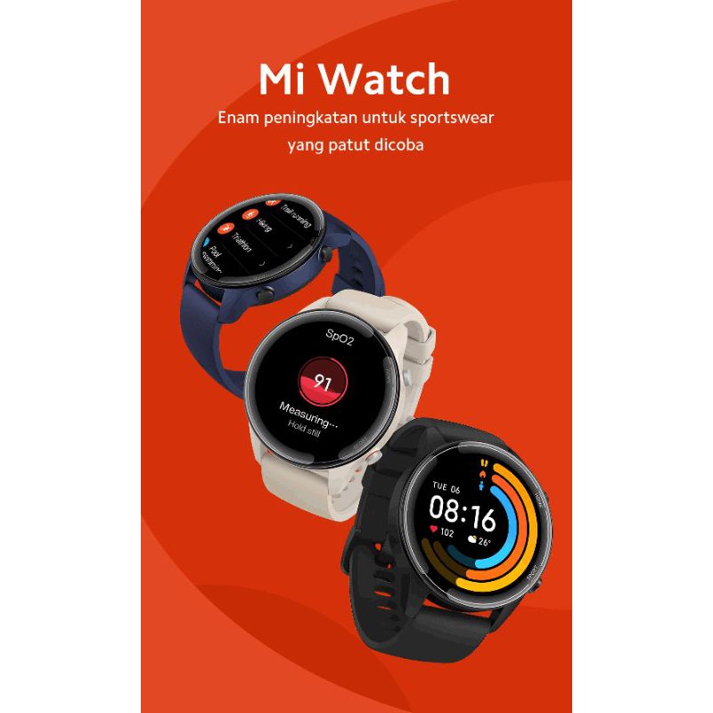 Smartwatch Xiaomi Mi Watch Garansi Resmi