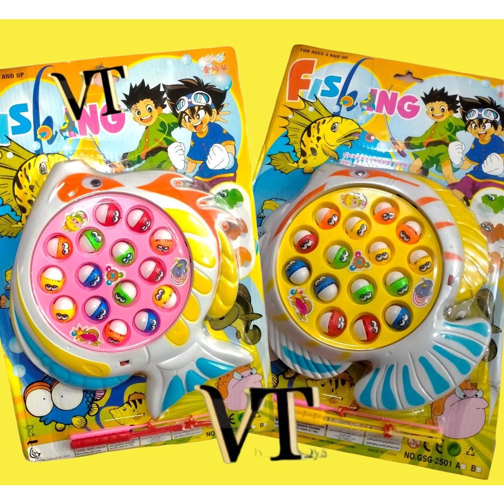 MAINAN PANCINGAN IKAN BAWAL KAIL