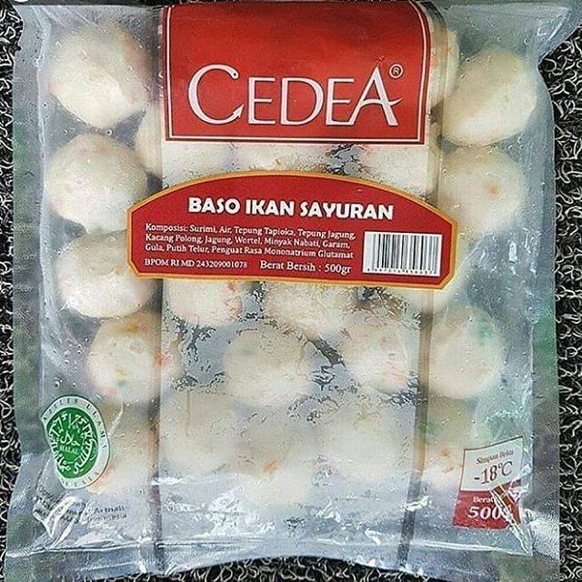 Jual Baso Ikan Sayuran Cedea Shopee Indonesia