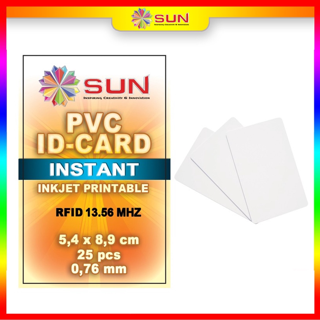 Jual RFID CARD SMART PVC ID CARDS PRINTABLE 25 PCS - Frekuensi 13.56 ...