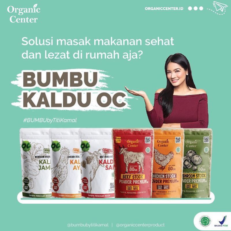 Organic Center Kaldu Regular / Premium