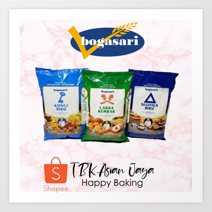 Jual Tepung Terigu Bogasari 1kg | Shopee Indonesia