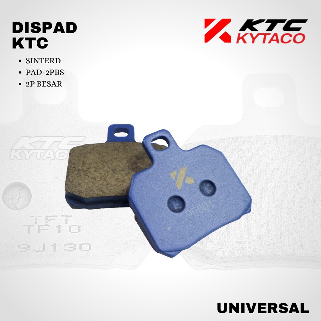 dispad Kampas rem 2P besar PAD-2PBS sintered