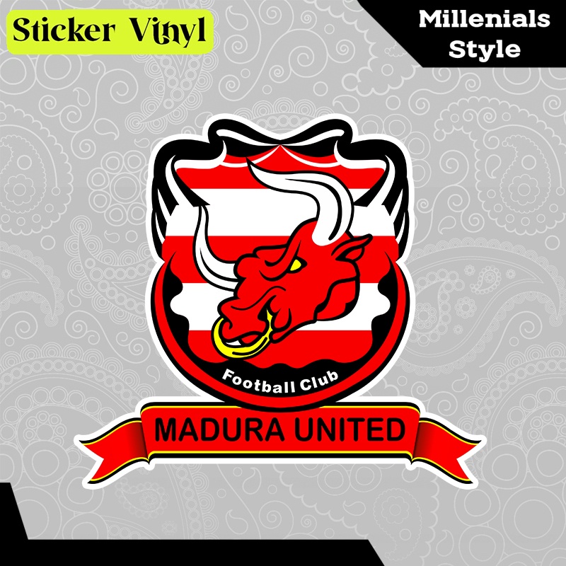 

Stiker Sticker Madura United Klub Sepakbola Liga Indonesia Madura Jawa Timur Milenial Style Aesthetic Vinyl Satuan Anti Air