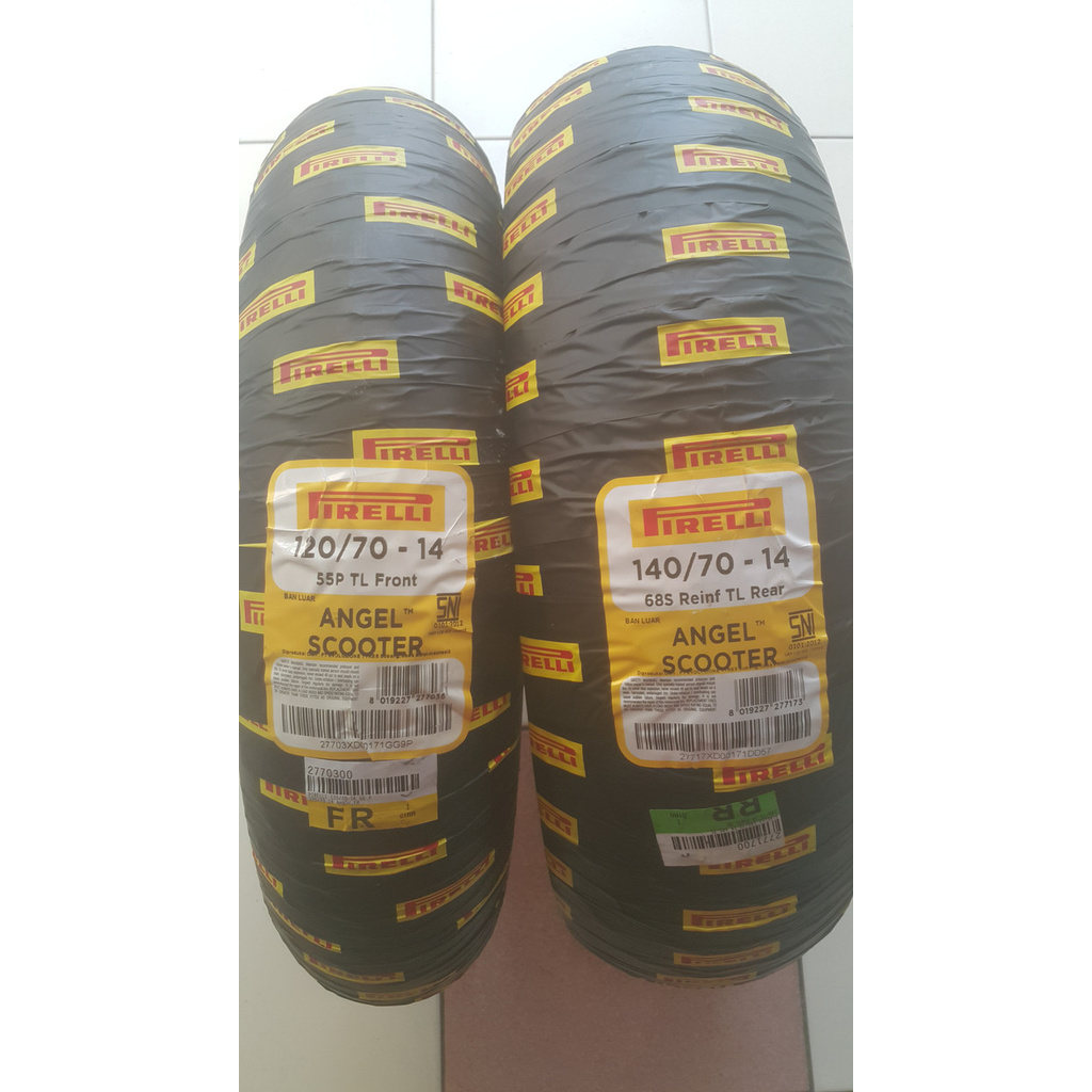 Ban Pirelli Angel Scooter 120/70-14 & 140/70-14 Aerox PCX Ori