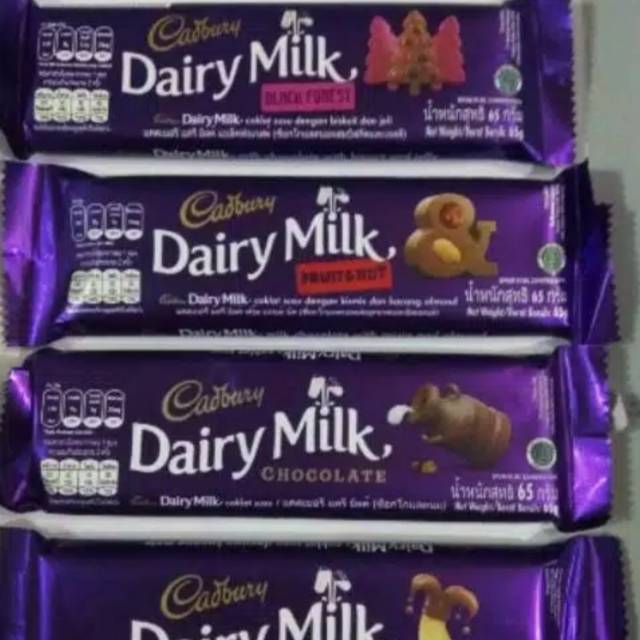 Jual Coklat Cadburry 62gr (3pcs) | Shopee Indonesia