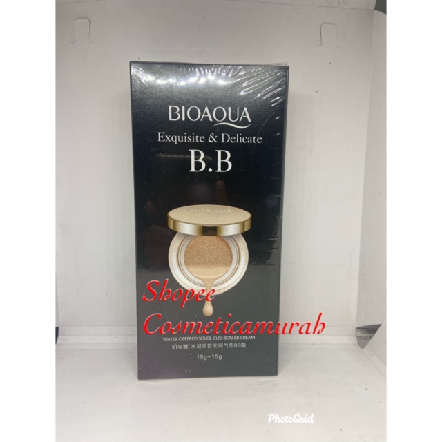 [ BPOM ] bioaqua bb + refill - cusion bioaqua bb refill - Bioaqua Cushion Refill Original bPoM