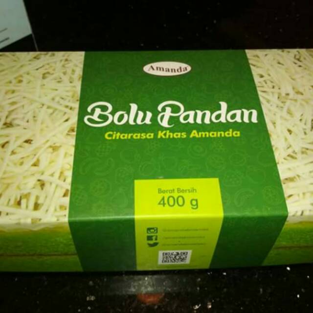 

Bolu pandan amanda