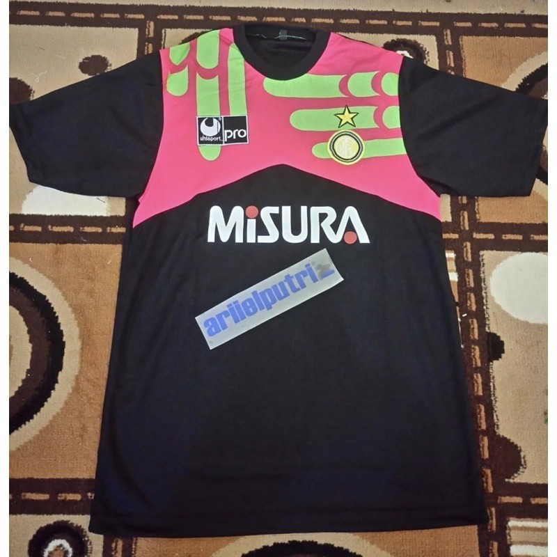Jersey retro intermilan GK kiper misura pink  1991