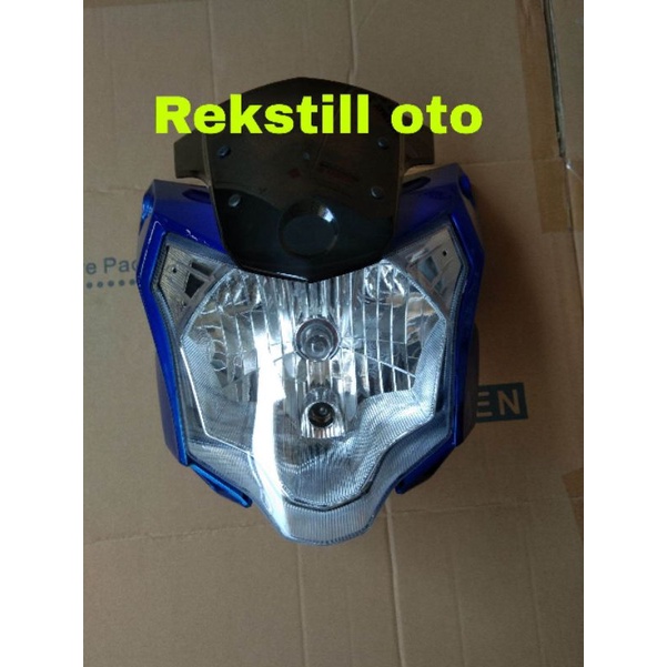 Batok Kedok Kepala Vixion Advance 2015 2016 Biru