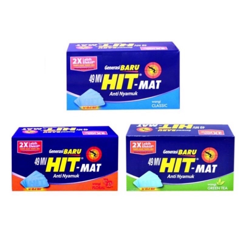 Hit mat elektrik refill isi 48+6 pcs/hit refill anti nyamuk elektrik