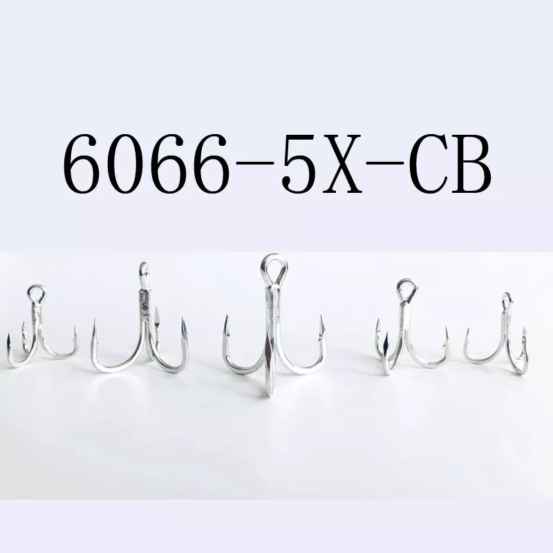 BKK 6066-5X-NP treble hook