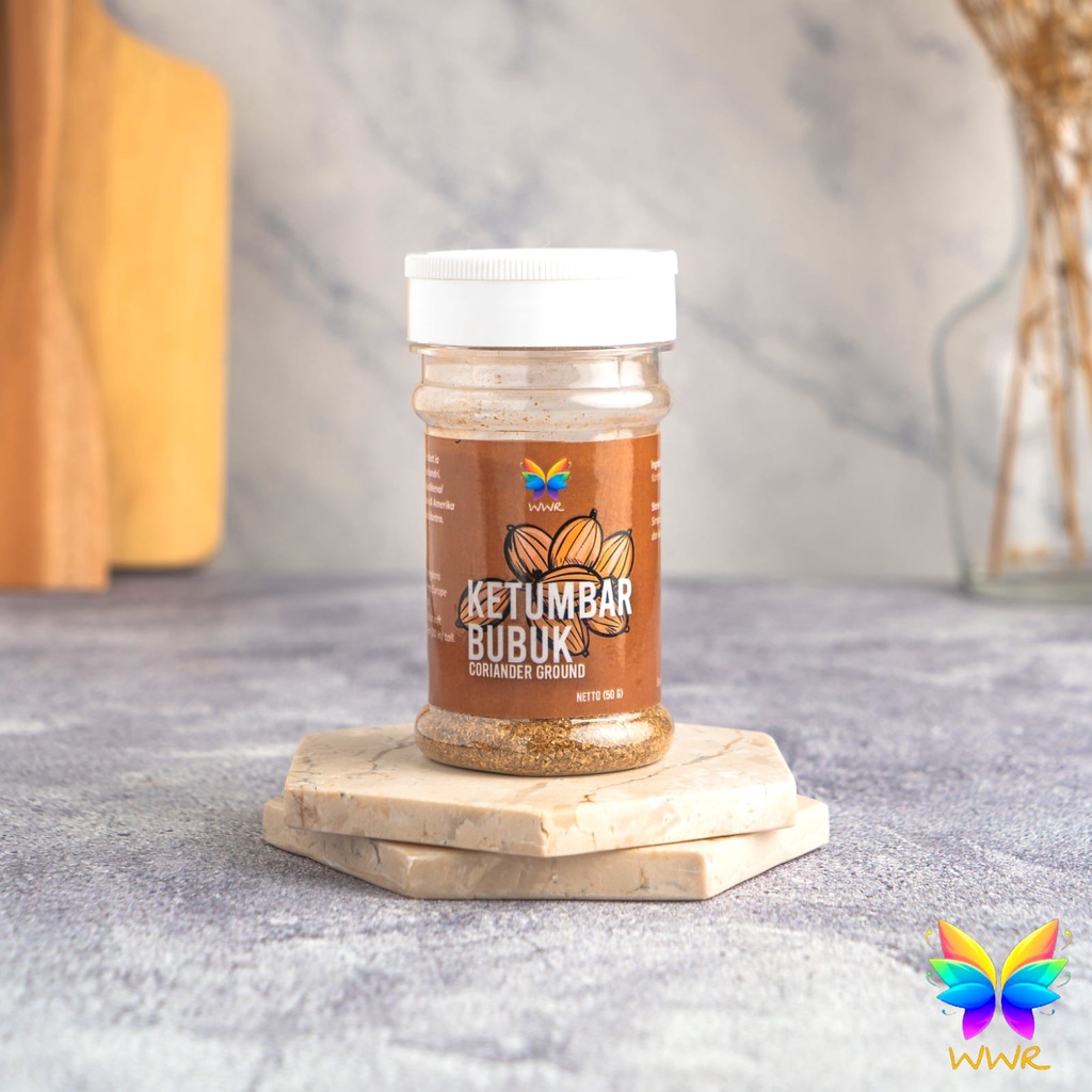 

WWR KETUMBAR BUBUK [ Coriander Ground ] Botol 60g