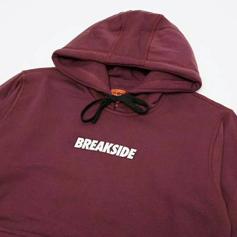 Breakside Sweater Hoodie ( Maroon type B9)