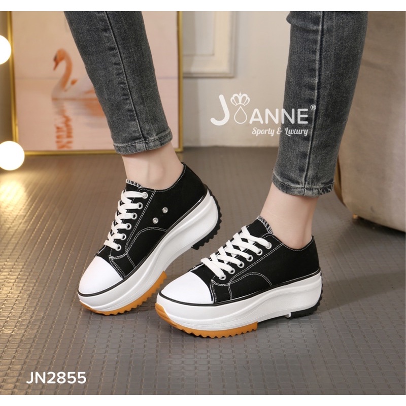 RESTOCK!! [ORIGINAL] JOANNE Casual Sport Wedges Sneakers Shoes Sepatu Wanita #JN2855