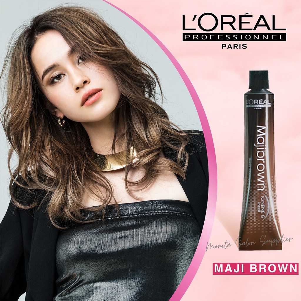 Loreal Prof Majikit Brown semir cat rambut