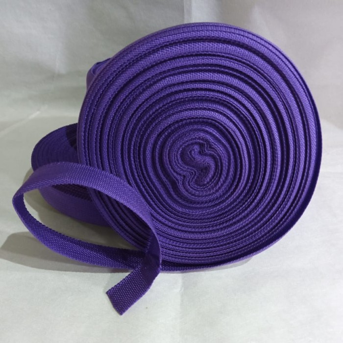 

webing Ungu / ROLL tali tas 3,8cm X 25 yard tali Bisban