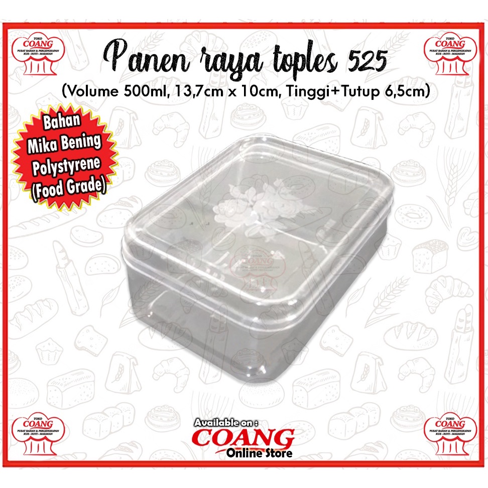 TOPLES PANEN RAYA 525 - STOPLES - TOPLES KUE KERING
