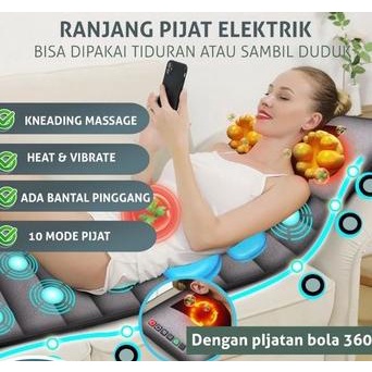 MATRAS PIJAT MULTIFUNGSI KURSI PIJAT PORTABLE BODY THERAPY VIBRATION DGH6316321