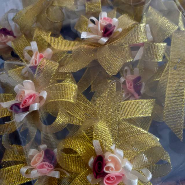 Bunga pita, Hiasan seserahan dalam