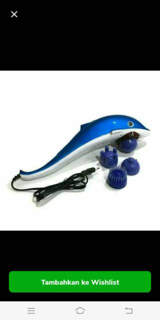 Dolphin 606 Alat Pijat dolphin alat pemijat badan / dolphin massager