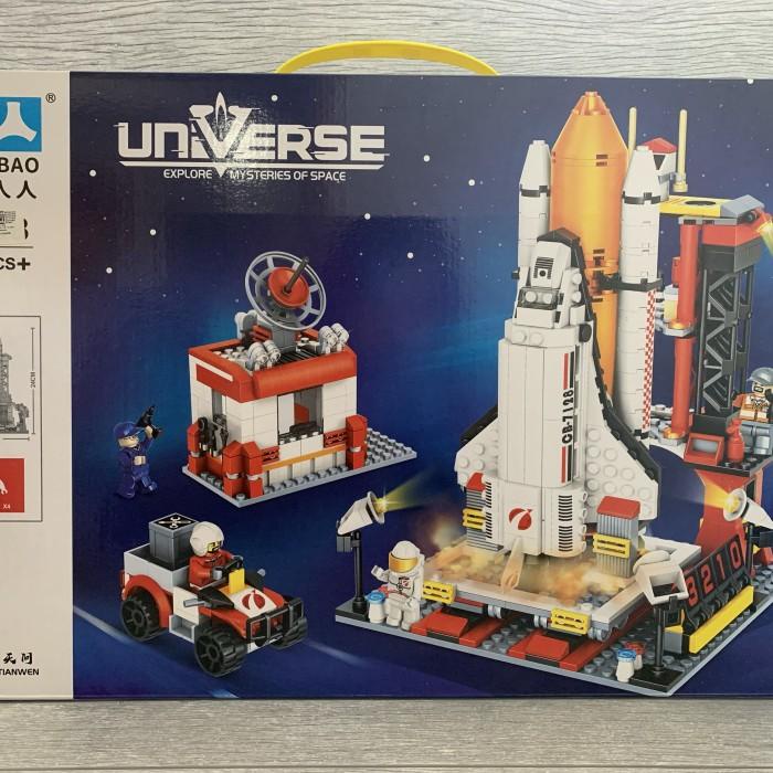 Toys | Lego Astronot Pesawat Roket Ruang Angkasa/Lego Stasiun Pesawat Nasa