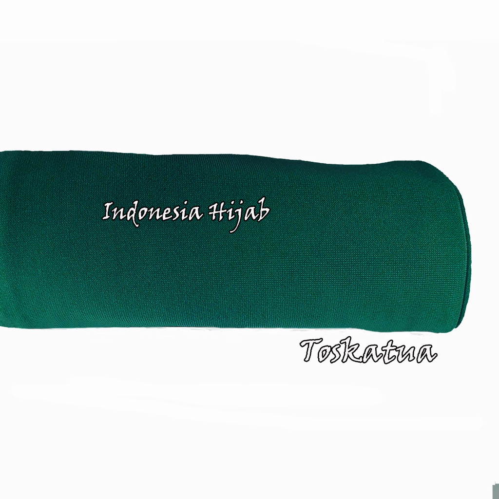 Rok Panjang Jersey Polos Tebal Tidak Nerawang Uk Standart-toskatua