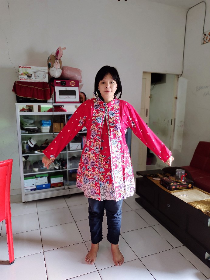 Atasna Batik Wanita Ppbtk07 Modern Batik Cassual Atasanbatik Wanitabatik