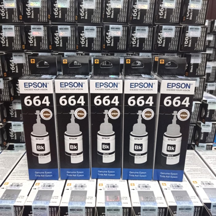 

s40dhts Tinta Epson 664 Khusus Black - Hitam E57Dtgfe