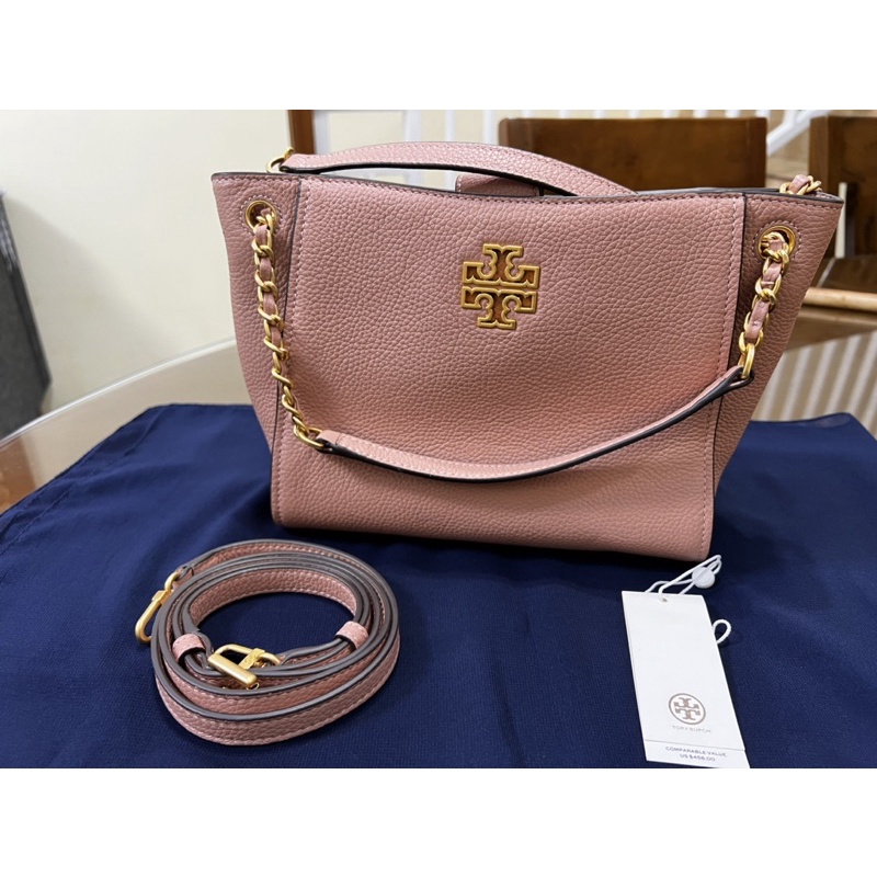 (SOLD) TB Britten Mini Tote Pink Moon