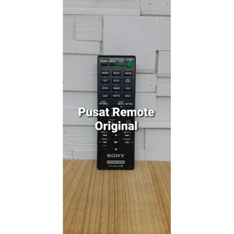 REMOTE DVD HOME THEATER SONY RM-AMU084 ORIGINAL ASLI