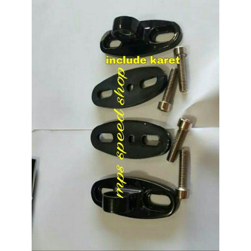 DUDUKAN SPION FAIRING TOMOK R25/NINJA 250 FI/CBR 150/CBR 250/GSX/R15