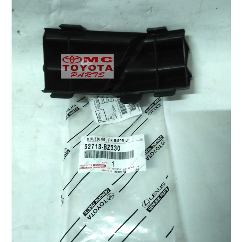 Garnish Cover Moulding Bumper Bemper Depan Kiri Avanza 52713-BZ330