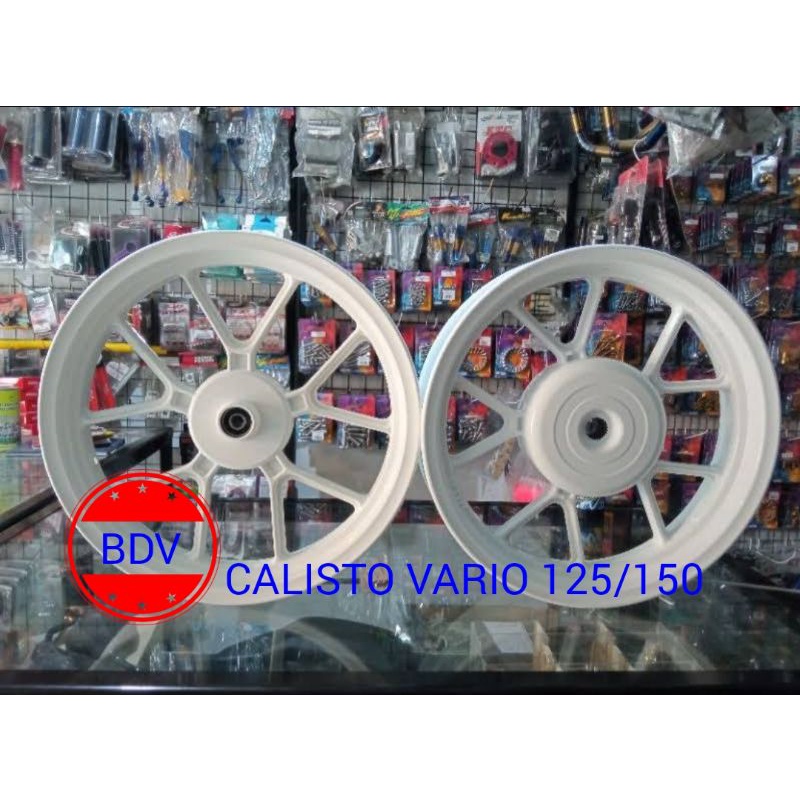 Velg Racing V Rossi Calisto Vario 125, Vario 150 Putih