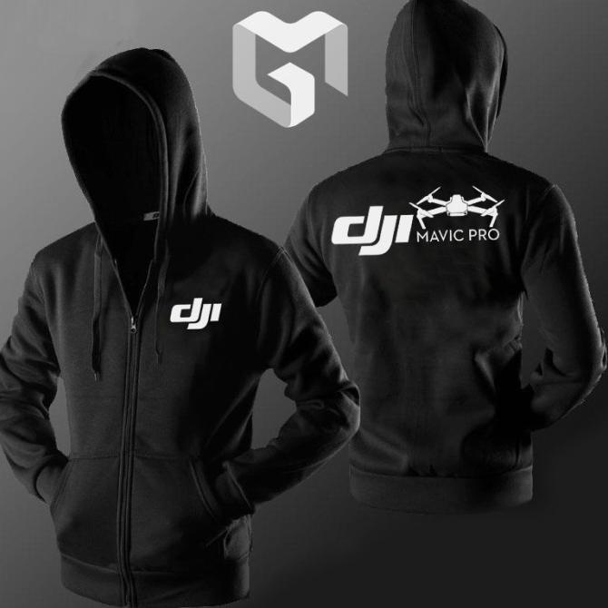 Jaket Hoodie Sweater Dji Mavic Pro Sweatshirt Zipper