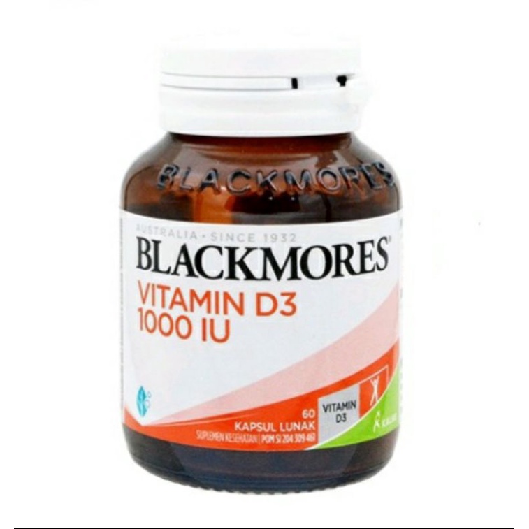 Jual Blackmores Vitamin D3 Vit d3 vitamin d3 1000 IU ISI 60 & ISI 200