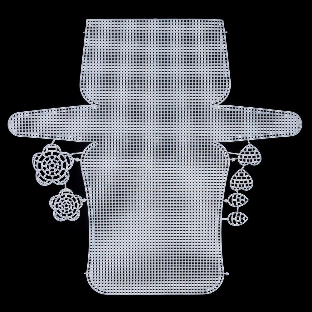 Plastic Canvas Clutch / Tas Tangan